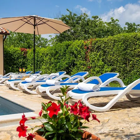 Elegant With Private Pool And Stunning Garden In The Picturesque Village Of Brhanici Svetvinčenat