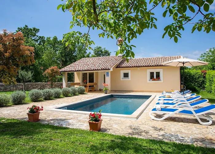 Elegant With Private Pool And Stunning Garden In The Picturesque Village Of Brhanici * Svetvincenat